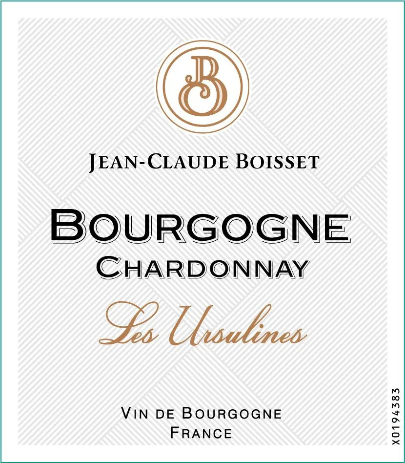 Les Ursulines Chardonnay Bottle