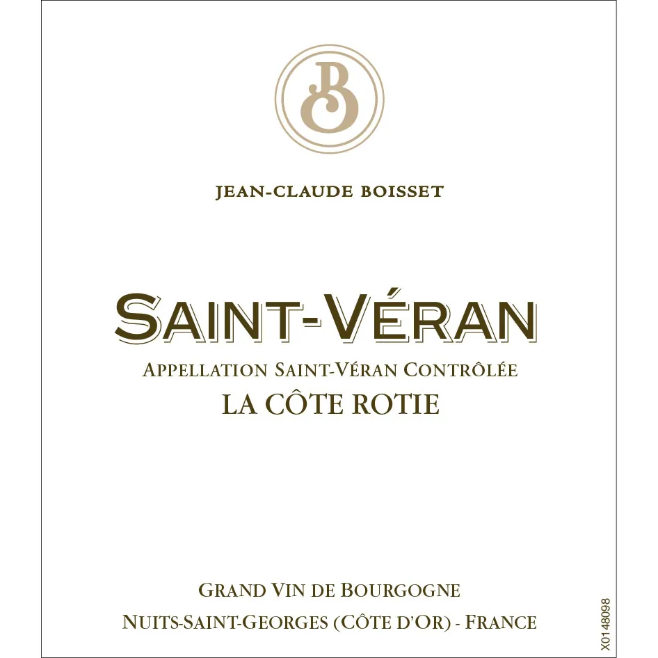 Saint Veran La Cote Rotie Blanc Bottle