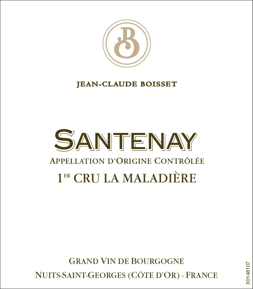 Santenay Premier Cru La Maladiere Bottle