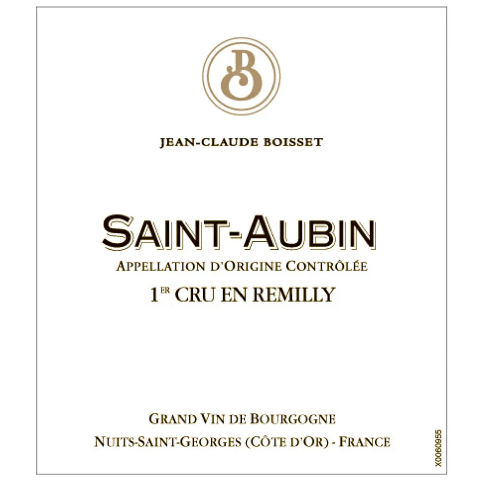 St. Aubin En Remilly Premier Cru Bottle