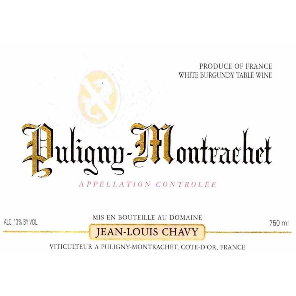 Puligny Montrachet Village Bottle