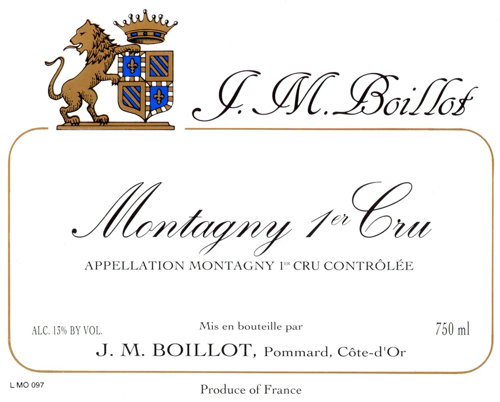 Montagny Premier Cru Bottle