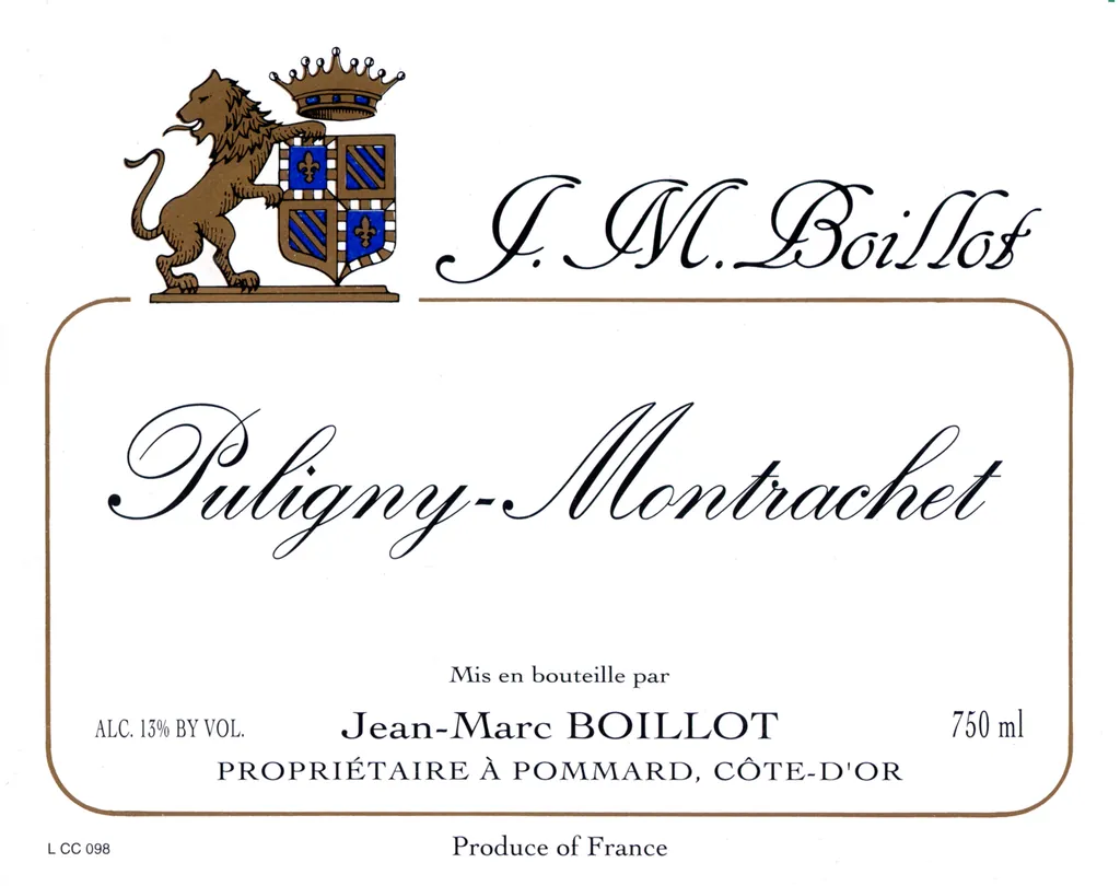 Puligny-Montrachet Bottle
