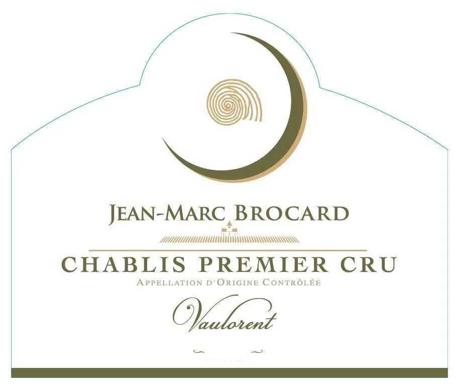 Brocard Chablis Vaulorent Premier Cru Bottle