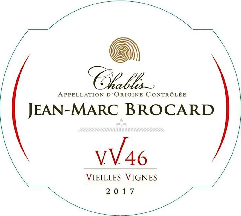 Brocard Chablis Vieilles Vignes "VV " Bottle