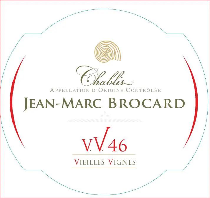 Brocard Chablis VV46 Vieilles Vignes Bottle