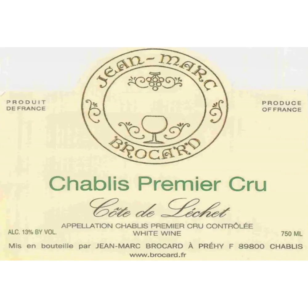 Brocard Cote de Lechet Bottle