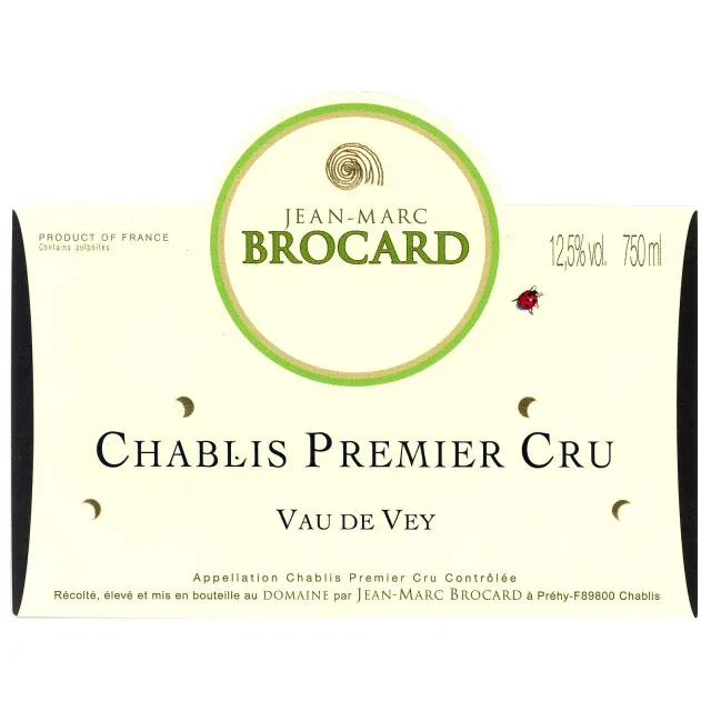 Brocard Vau de Vey Chablis Premier Cru Bottle