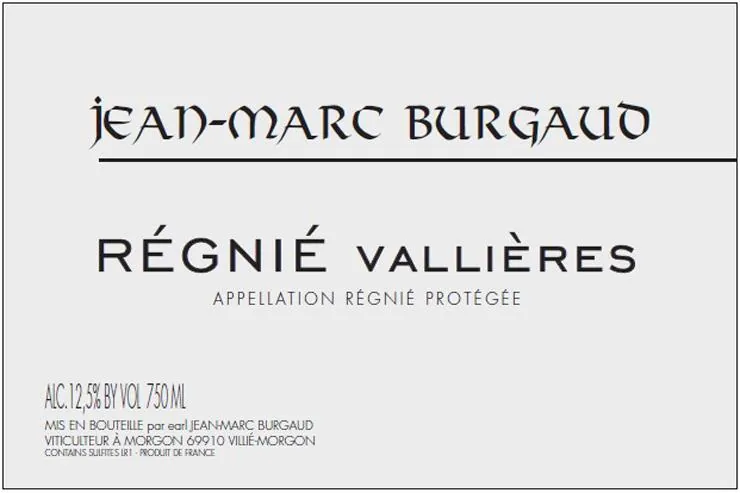 Regnie Vallieres Bottle