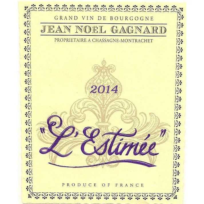 Chassagne-Montrachet Rouge Cuvee L'Estimee Bottle