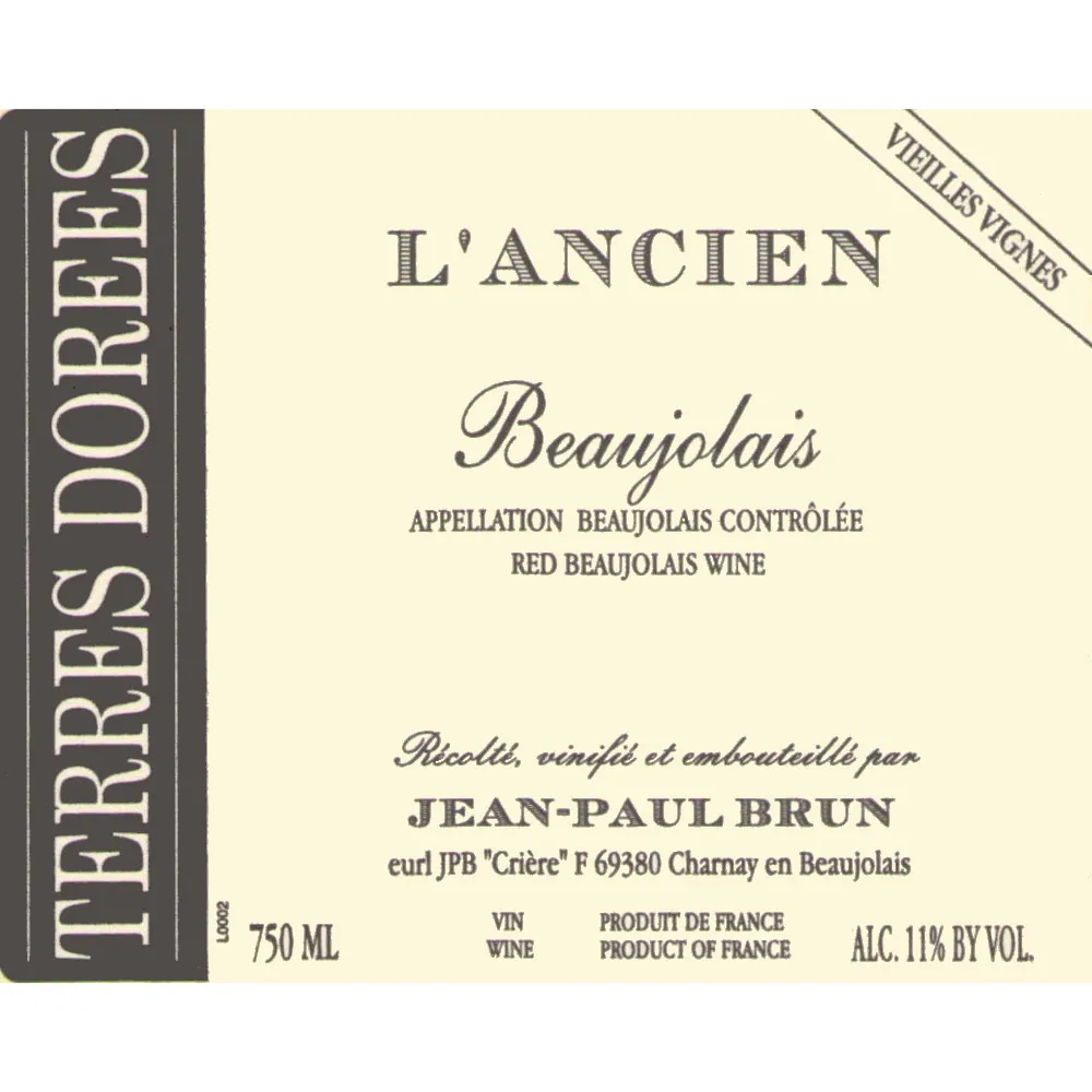 Beaujolais L'Ancien Vieilles Vignes Bottle