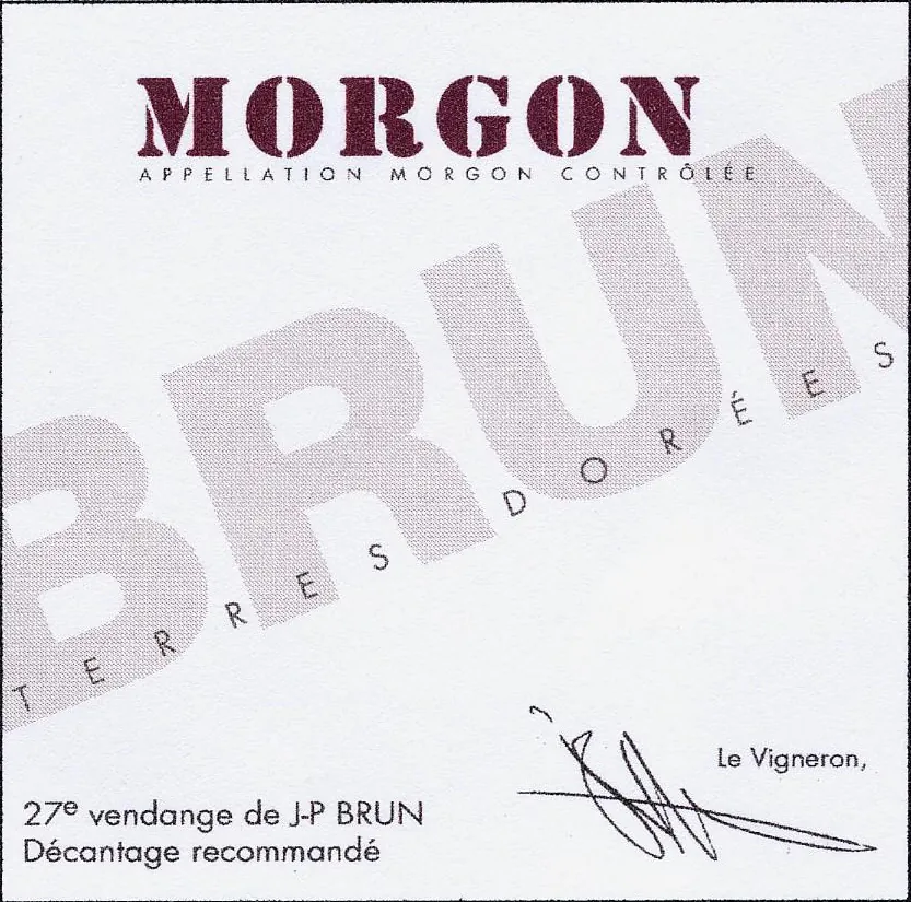 Morgon Bottle