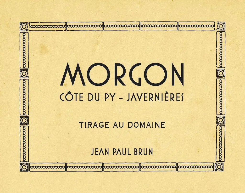 Morgon Cote du Py Javernieres Bottle