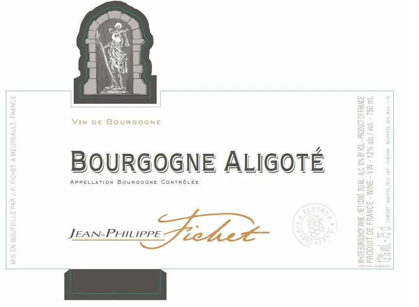 Bourgogne Aligote Bottle