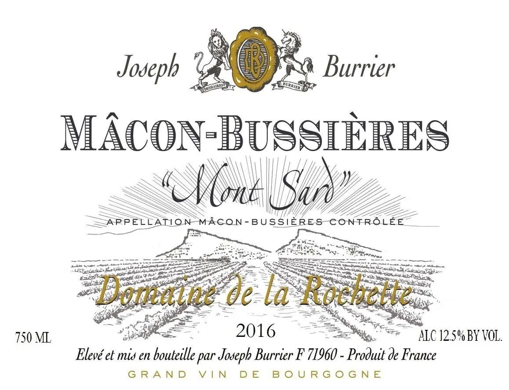 Domaine de la Rochette Macon-Bussieres Bottle