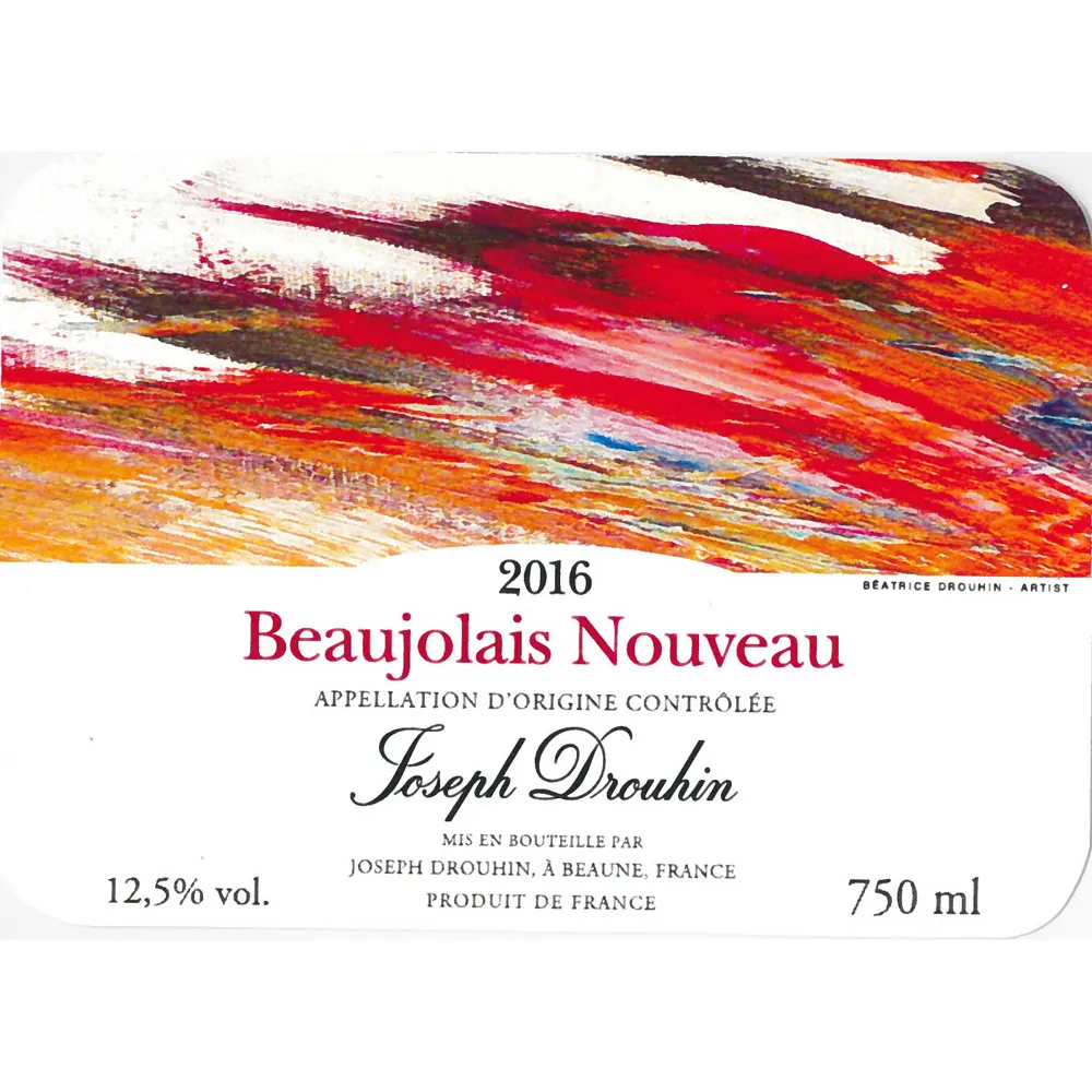 Beaujolais Nouveau Bottle