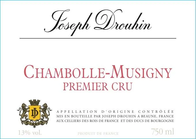 Chambolle-Musigny Premier Cru Bottle