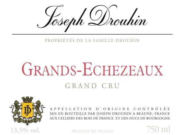 Grands-Echezeaux Grand Cru Bottle