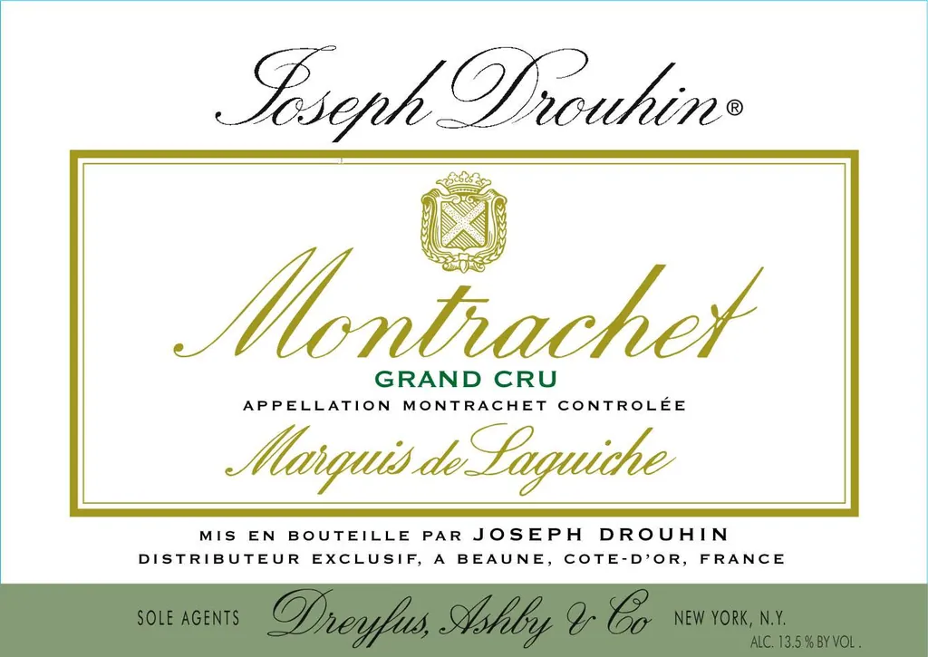 Montrachet Marquis de Laguiche Grand Cru Bottle