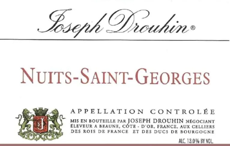 Nuits-Saint-Georges Bottle