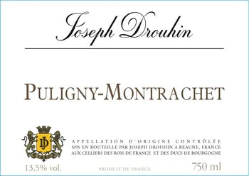 Puligny-Montrachet Bottle