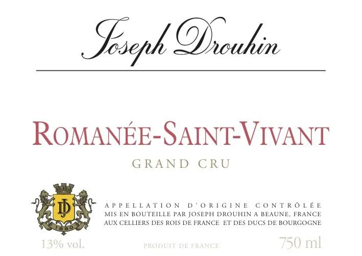 Romanee-Saint-Vivant Grand Cru Bottle