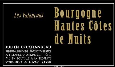 Hautes Cotes de Nuits Rouge Les Valancons Bottle