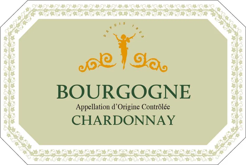 Bourgogne Chardonnay Bottle
