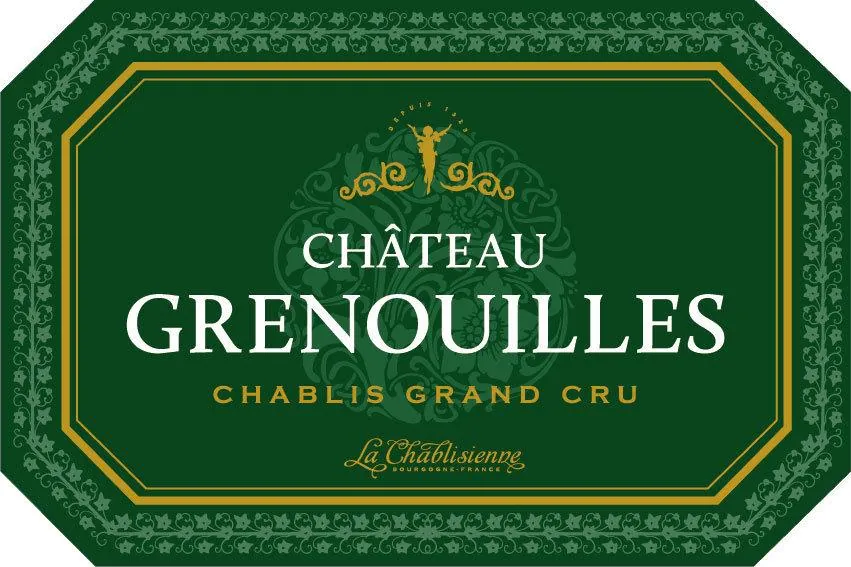 Chablis Chateau Grenouilles Grand Cru Bottle
