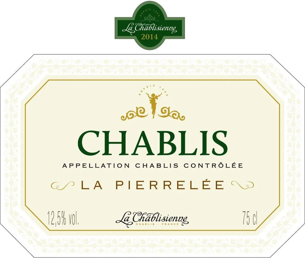 Chablis La Pierrelee Bottle