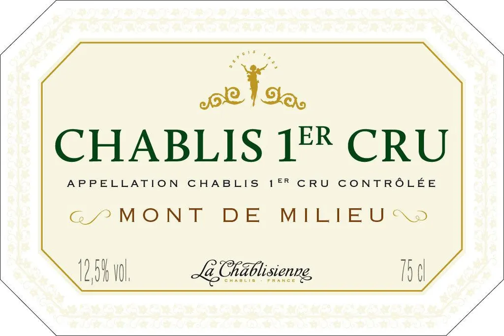 Chablis Mont de Milieu Premier Cru Bottle