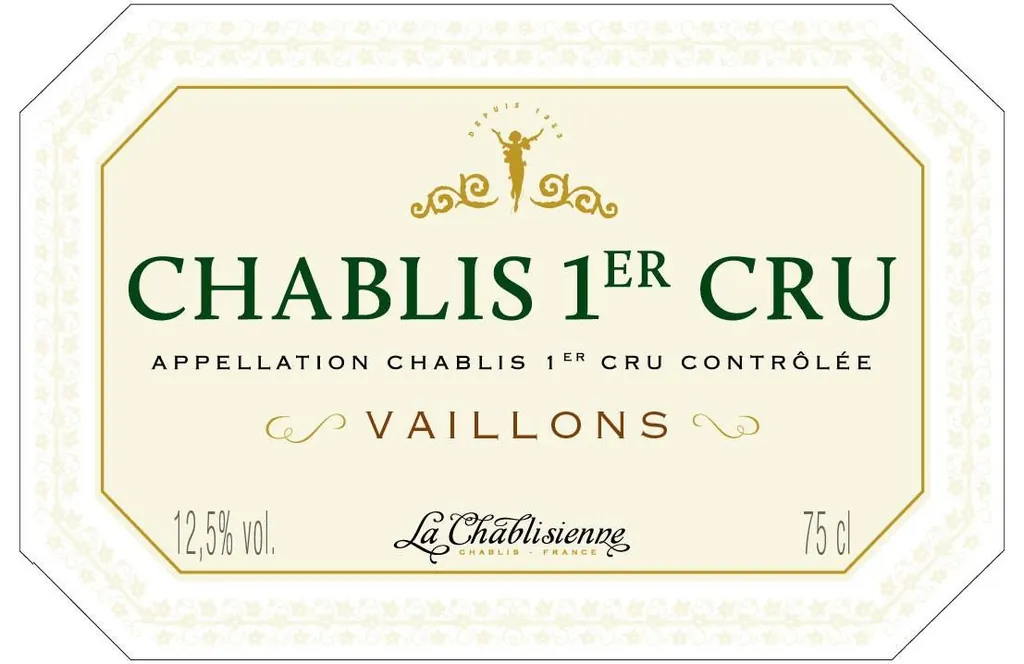 Chablis Vaillons Premier Cru Bottle