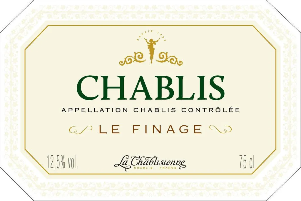 Le Finage Chablis Bottle
