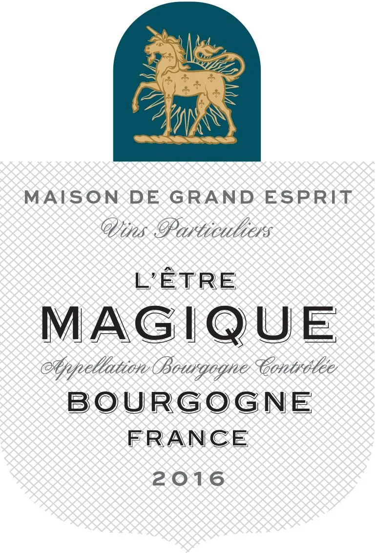 Maison de Grand Esprit L'Etre Magique Bourgogne Bottle