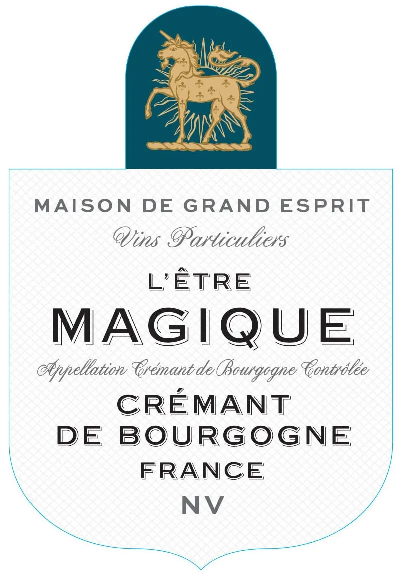 Maison de Grand Esprit L'Etre Magique Cremant De Bourgogne Bottle