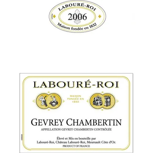 Gevrey Chambertin Bottle