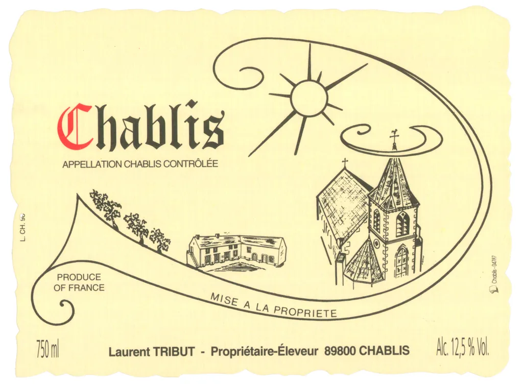 Chablis Bottle