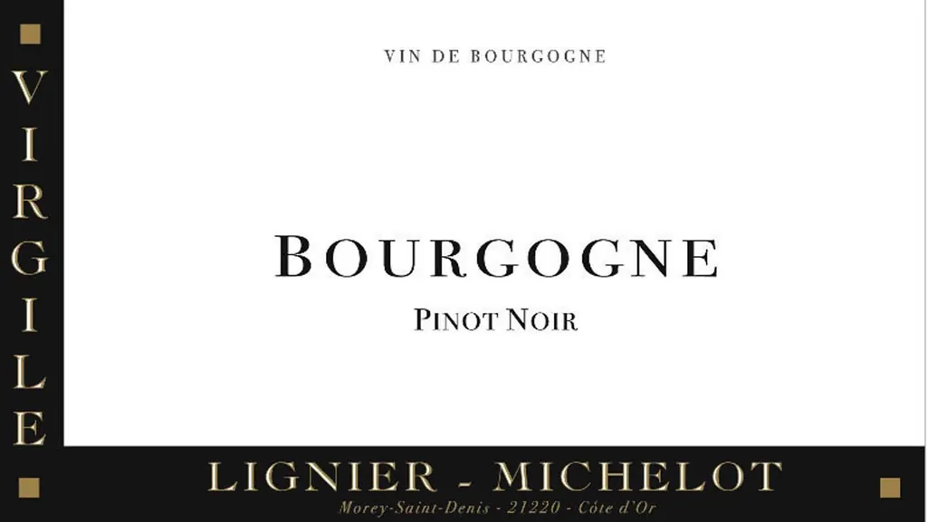 Bourgogne Pinot Noir Bottle
