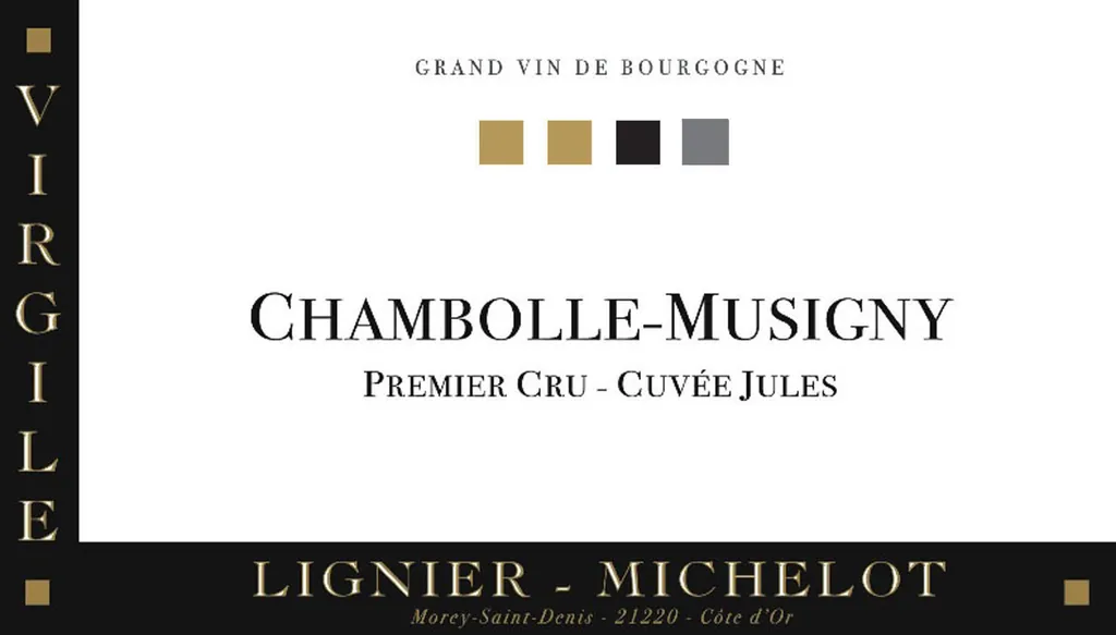 Chambolle-Musigny Cuvee Jules Premier Cru Bottle