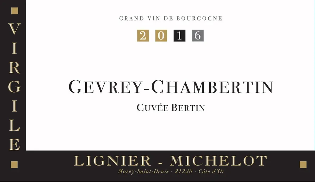 Gevrey-Chambertin Cuvee Bertin Bottle
