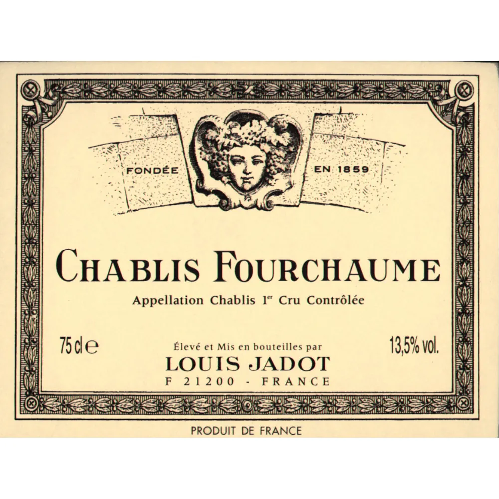 Chablis Fourchaume Premier Cru Bottle