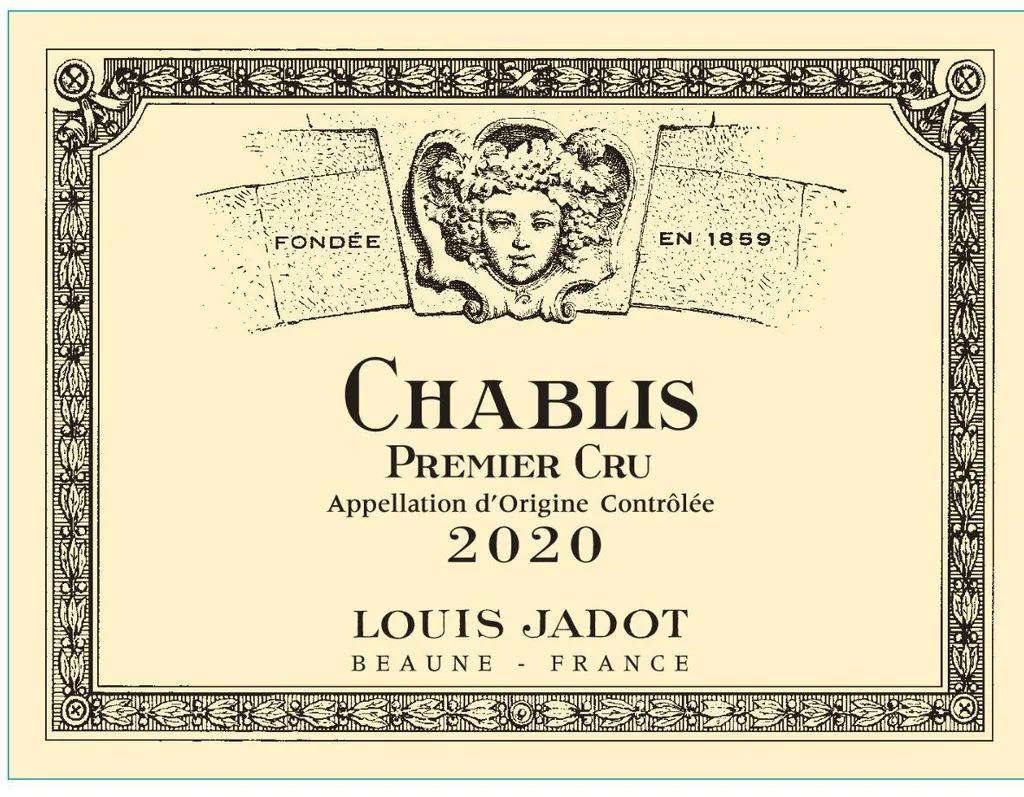 Chablis Premier Cru Bottle