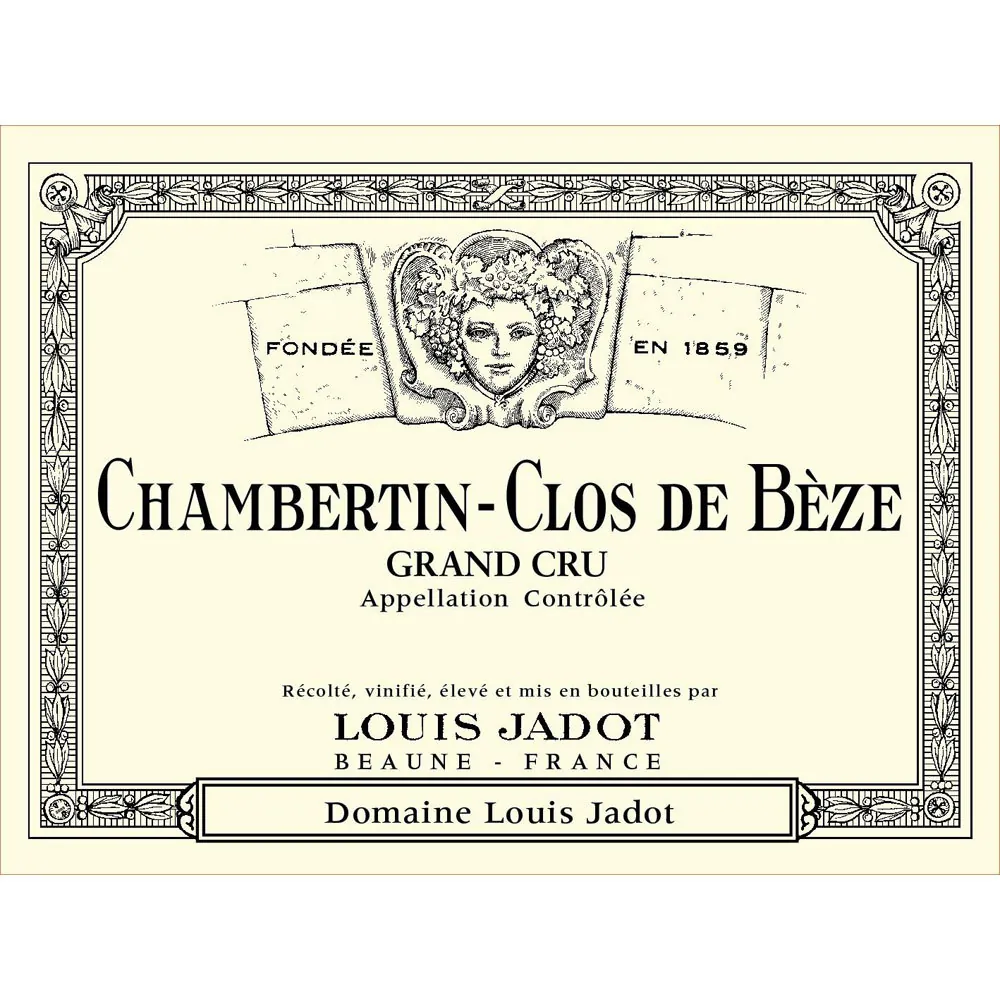 Chambertin Clos de Beze Grand Cru Bottle