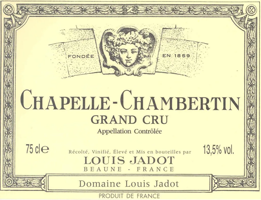 Chapelle-Chambertin Grand Cru Bottle