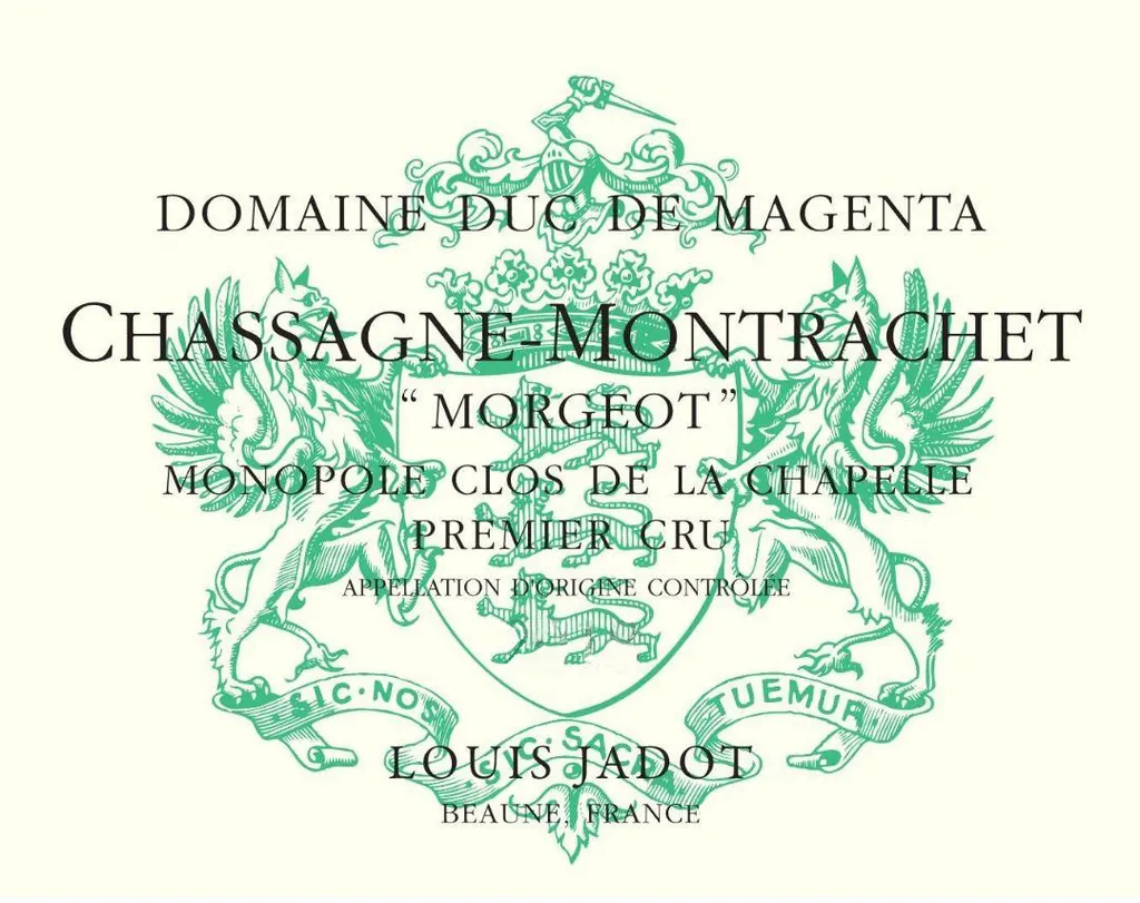 Chassagne-Montrachet Clos de la Chapelle Premier Cru Rouge Bottle