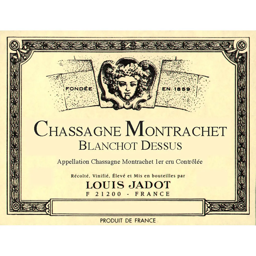 Chassagne-Montrachet Les Blanchots Premier Cru Bottle