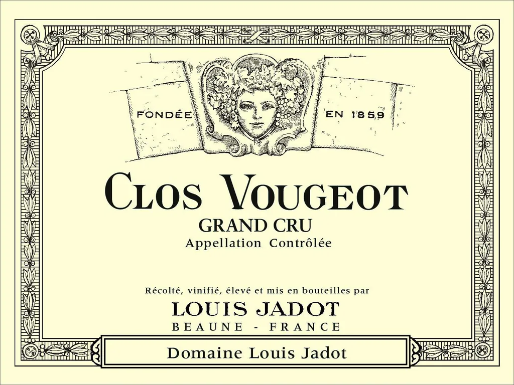 Clos Vougeot Grand Cru Bottle