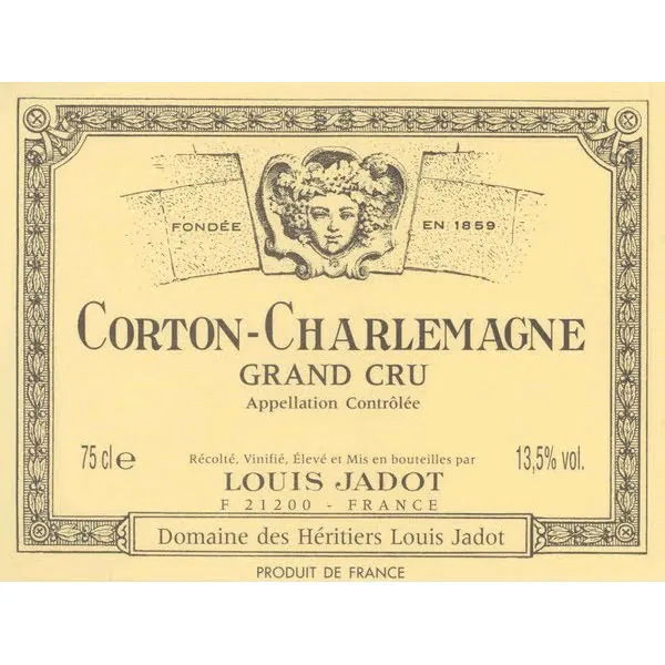 Corton-Charlemagne Grand Cru Bottle