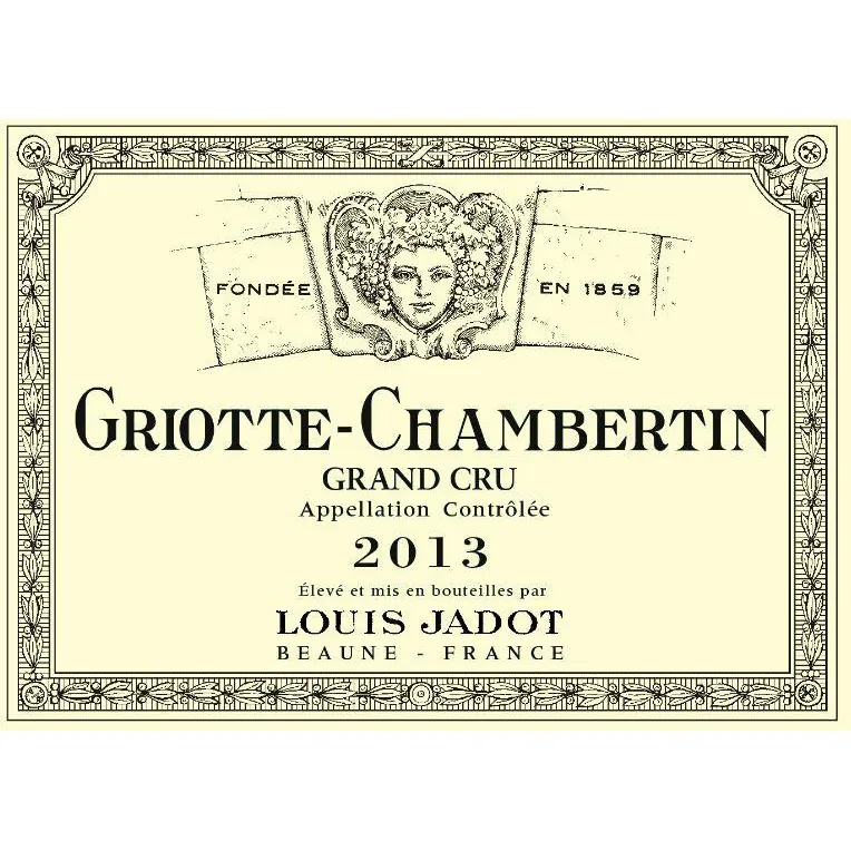 Griotte-Chambertin Grand Cru Bottle