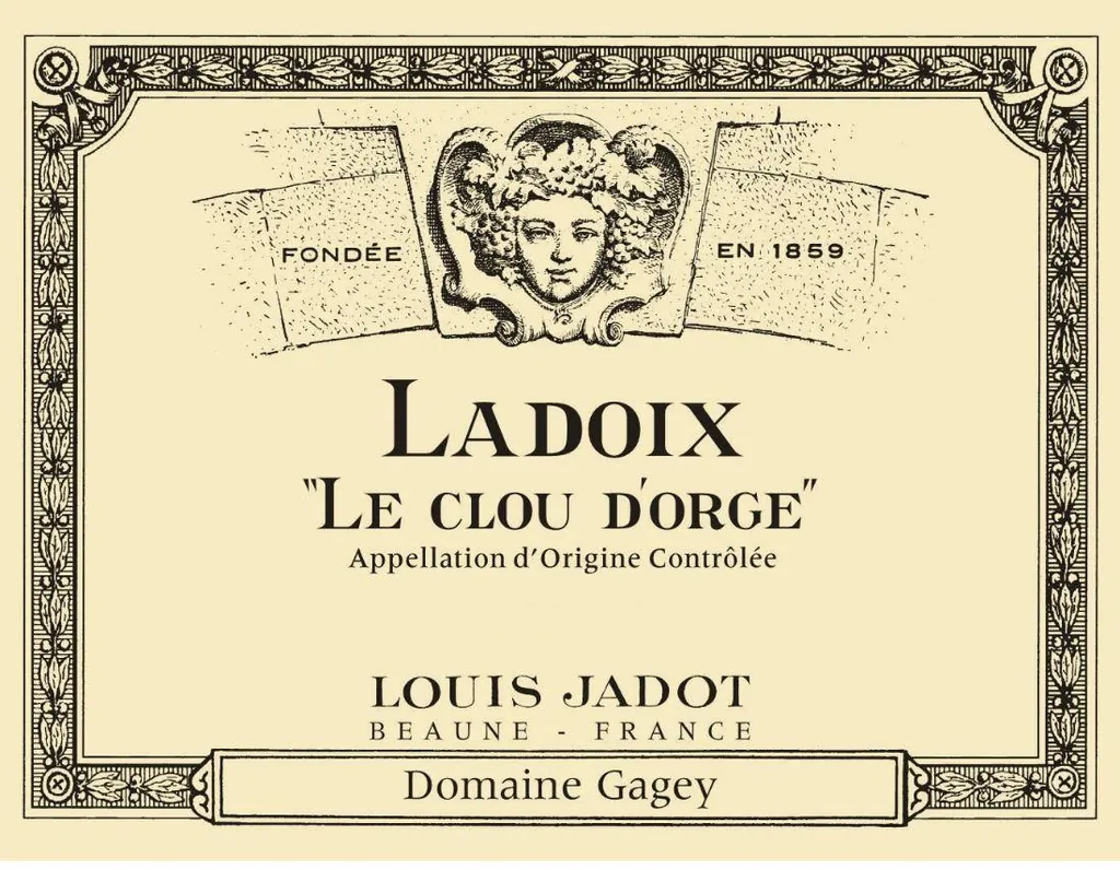 Ladoix Le Clou d'Orge Blanc Bottle